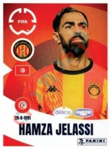 215 Hamza Jelassi – FIFA Club World Cup 2025 Panini