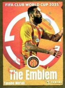 220 Yassine Meriah (The Emblem) – FIFA Club World Cup 2025 Panini