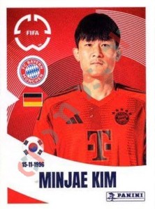 123 Min-jae Kim – FIFA Club World Cup 2025 Panini