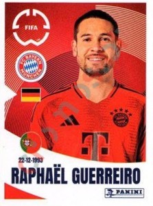 124 Raphaël Guerreiro – FIFA Club World Cup 2025 Panini