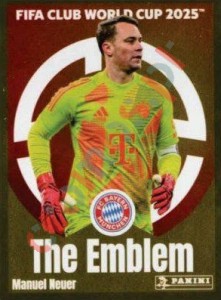 130 Manuel Neuer (The Emblem) – FIFA Club World Cup 2025 Panini