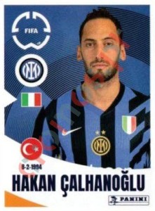 327 Hakan Çalhanoğlu – FIFA Club World Cup 2025 Panini