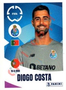 24 Diogo Costa – FIFA Club World Cup 2025 Panini