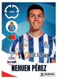 25 Nehuén Pérez – FIFA Club World Cup 2025 Panini