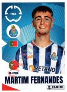27 Martim Fernandes – FIFA Club World Cup 2025 Panini