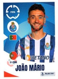 28 João Mário – FIFA Club World Cup 2025 Panini