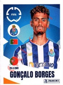 32 Gonçalo Borges – FIFA Club World Cup 2025 Panini
