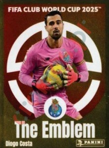 34 Diogo Costa (The Emblem) – FIFA Club World Cup 2025 Panini