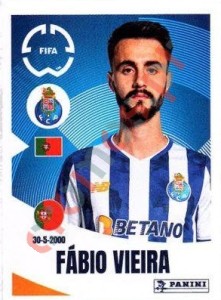 35 Fábio Vieira – FIFA Club World Cup 2025 Panini