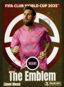 59 Lionel Messi (The Emblem) – FIFA Club World Cup 2025 Panini