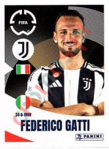 465 Federico Gatti – FIFA Club World Cup 2025 Panini