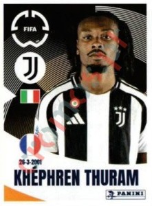 468 Khéphren Thuram – FIFA Club World Cup 2025 Panini