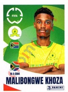396 Malibongwe Khoza – FIFA Club World Cup 2025 Panini