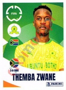 399 Themba Zwane – FIFA Club World Cup 2025 Panini