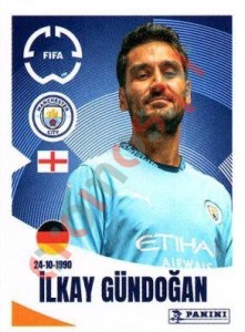 416 İlkay Gündoğan – FIFA Club World Cup 2025 Panini