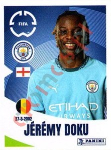 423 Jérémy Doku – FIFA Club World Cup 2025 Panini
