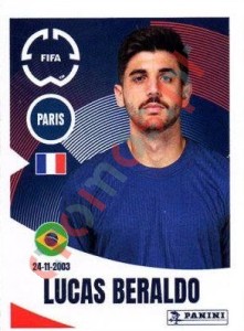 67 Lucas Beraldo – FIFA Club World Cup 2025 Panini