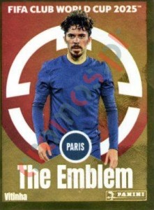 73 Vitinha (The Emblem) – FIFA Club World Cup 2025 Panini
