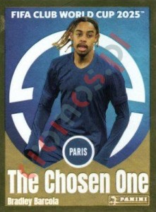76 Bradley Barcola (The Chosen One) – FIFA Club World Cup 2025 Panini