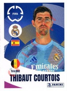 480 Thibaut Courtois – FIFA Club World Cup 2025 Panini