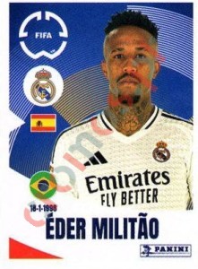 481 Éder Militão – FIFA Club World Cup 2025 Panini