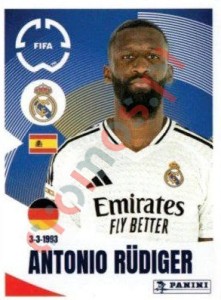 482 Antonio Rüdiger – FIFA Club World Cup 2025 Panini