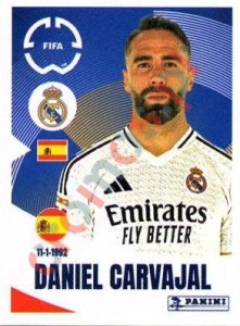 483 Daniel Carvajal – FIFA Club World Cup 2025 Panini