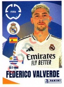 485 Federico Valverde – FIFA Club World Cup 2025 Panini