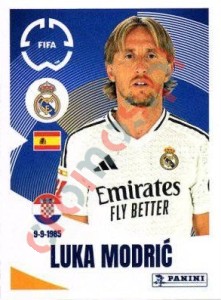 487 Luka Modrić – FIFA Club World Cup 2025 Panini