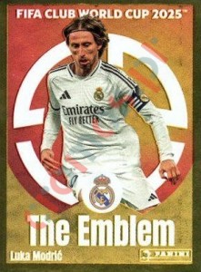 490 Luka Modrić (The Emblem) – FIFA Club World Cup 2025 Panini