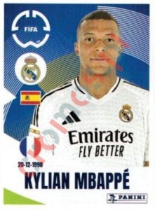 492 Kylian Mbappé – FIFA Club World Cup 2025 Panini