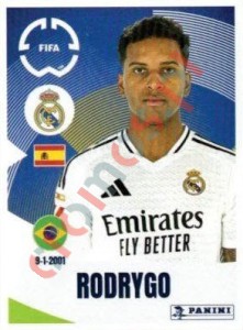 495 Rodrygo – FIFA Club World Cup 2025 Panini