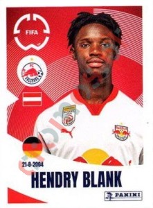 535 Hendry Blank – FIFA Club World Cup 2025 Panini