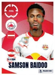 536 Samson Baidoo – FIFA Club World Cup 2025 Panini
