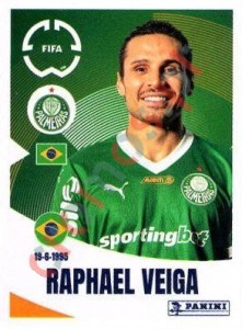 14 Raphael Veiga – FIFA Club World Cup 2025 Panini