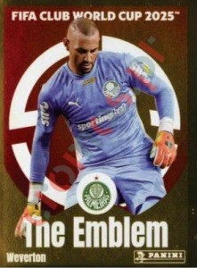 16 Weverton (The Emblem) – FIFA Club World Cup 2025 Panini