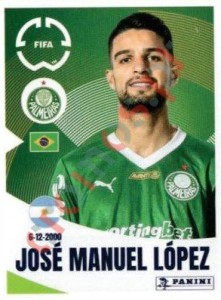 20 José Manuel López – FIFA Club World Cup 2025 Panini