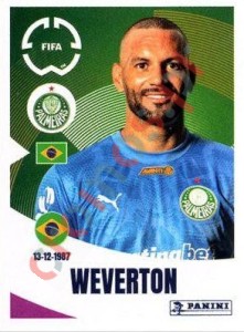 6 Weverton – FIFA Club World Cup 2025 Panini