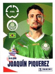 7 Joaquín Piquerez – FIFA Club World Cup 2025 Panini