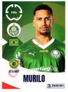 8 Murilo – FIFA Club World Cup 2025 Panini