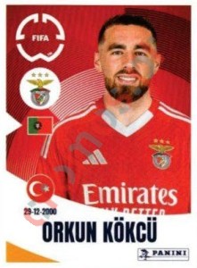 180 Orkun Kökçü – FIFA Club World Cup 2025 Panini