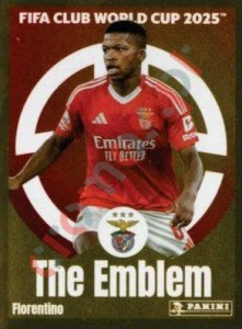 184 Florentino (The Emblem) – FIFA Club World Cup 2025 Panini