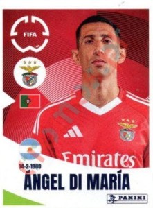 188 Ángel Di María – FIFA Club World Cup 2025 Panini