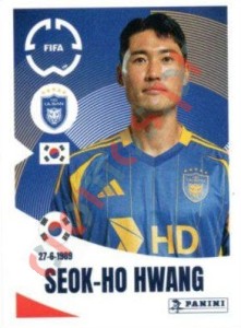 373 Seok-ho Hwang – FIFA Club World Cup 2025 Panini