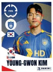 375 Young-gwon Kim – FIFA Club World Cup 2025 Panini