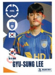 380 Jae-wook Lee – FIFA Club World Cup 2025 Panini
