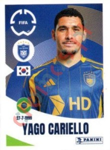386 Yago Cariello – FIFA Club World Cup 2025 Panini
