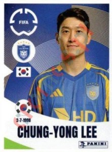 387 Chung-yong Lee – FIFA Club World Cup 2025 Panini