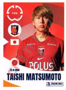 285 Taishi Matsumoto – FIFA Club World Cup 2025 Panini