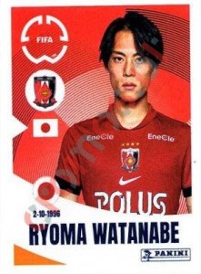 288 Ryoma Watanabe – FIFA Club World Cup 2025 Panini